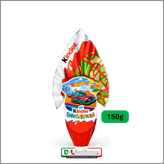 Uovo Hot Wheels - Kinder - 150g