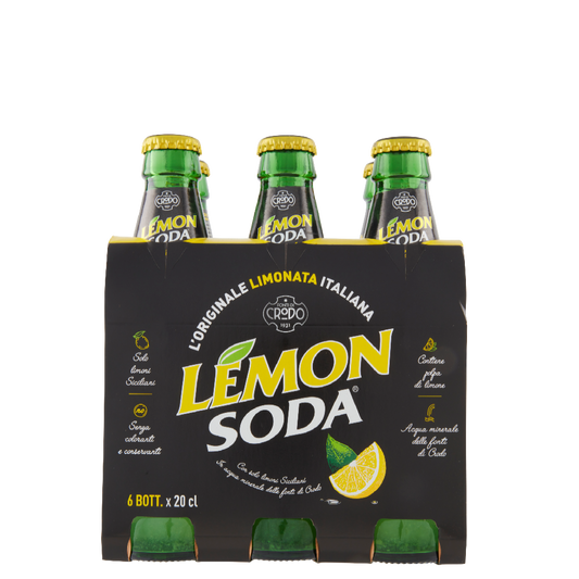 Lemonsoda - Glas Flasche - 6x0,2l